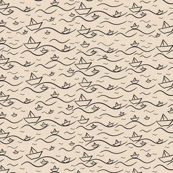 Balící papír Balicí papír - lodě 1, recyklovaný papír, rozměr 88 x 135 cm