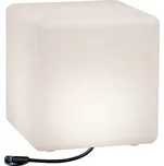 Paulmann 94181 Plug&Shine Cube, venkovní světelný objekt 6,5W LED 3000K, 30x30x30cm, IP67
