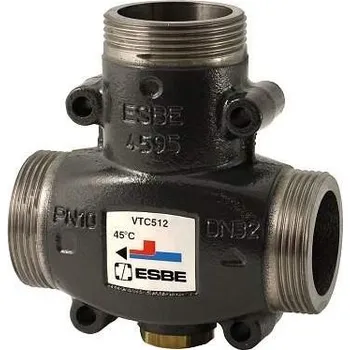Ventil ESBE Termostatický ventil VTC512/55 °C, 1 1/4", DN 25 (51021600)