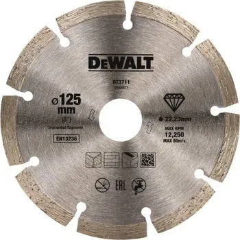Řezný kotouč Dia řezný kotouč 125mm Laser1 na beton a cihly DeWALT DT3711