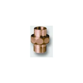 Fitinka FRABO 22 x 3/4" mosazná spojka těsnící naplocho A x AG