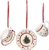 Vánoční ozdoba Villeroy & Boch Toy's Delight Decoration vánoční závěsná dekorace Servis 3 ks