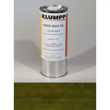 Olej na dřevo Hard Wax Oil - Provensálská zeleň 511, plechovka 0,25 l, vnitřní olej na nábytek s tvrdým voskem