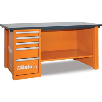 Dílenský stůl C57S D/O-MASTERCARGO PONK - SERVISNÍ STŮL ORANŽOVÝ