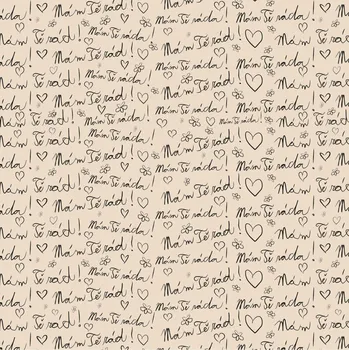 Balící papír Balicí papír - vyznání, recyklovaný papír, rozměr 88 x 135 cm