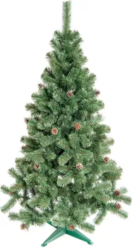 Vánoční stromek Aga Jedle s šiškami 220 cm