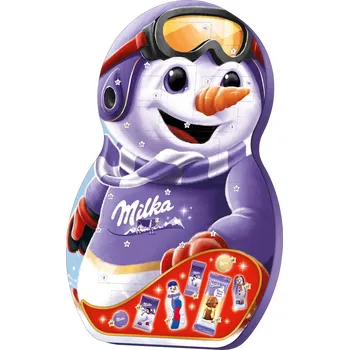 Čokoláda Milka Snow Mix adventní kalendář 236 g