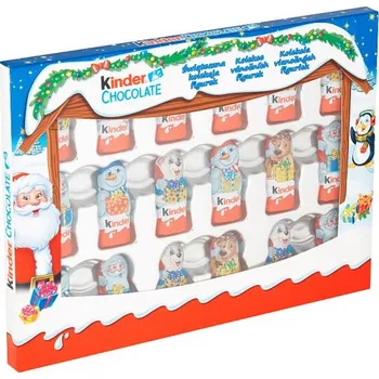 Čokoláda Kinder Chocolate Kolekce vánočních figurek 153 g