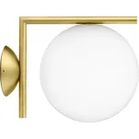 Flos F3178059 IC Lights C/W1, designové svítidlo, 1x60W E14, mosaz, Ø 20cm