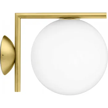 Flos F3178059 IC Lights C/W1, designové svítidlo, 1x60W E14, mosaz, prům. 20cm