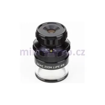Lupa PEAK 2044 (8x-16x) příložní měřící Zoom lupa