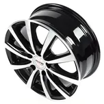 Platin P69 black polish 7x17 4x100 ET48