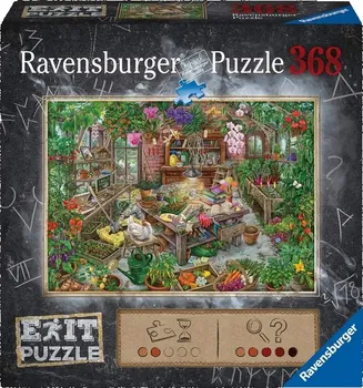 puzzle Ravensburger Exit Puzzle Skleník 368 dílků