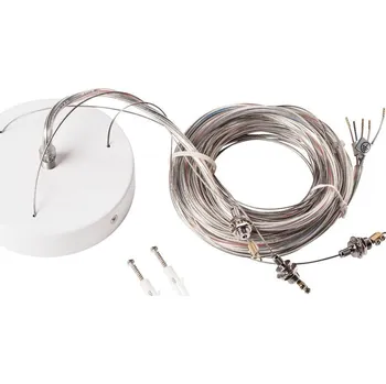 Svítidlo SLV 1001950 Medo sada pro zavěšení bílá, délka 500cm