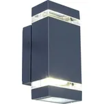 Lutec LT5605013118 LED nástěnné svítidlo Focus 1x8W | 300lm | 4000K | IP44 - tmavě šedá + K nákupu nad 3000 Kč dárek zdarma