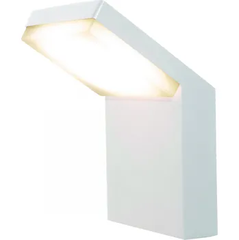 Nástěnné svítidlo Mantra Alpine, bílé venkovní nástěnné svítidlo, 6W LED 3000K, výška 16,5cm, IP65