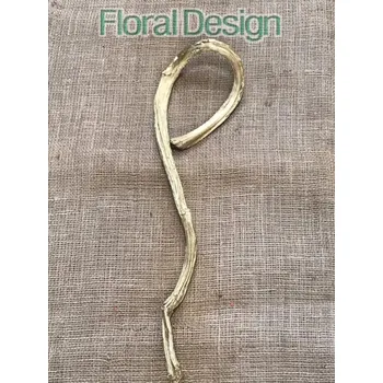 Vánoční dekorace Banana stick 60cm zlatá