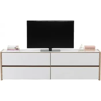 Televizní stolek Televizní stolek Embra - dub artisan/bílý lesk