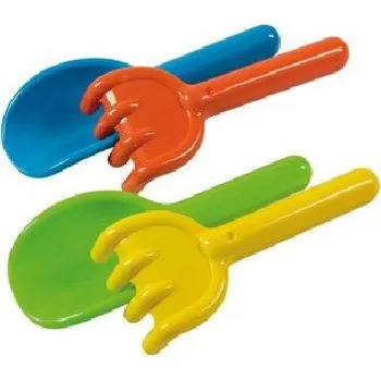 Hračka na písek Androni Lopatka s hrabičky na písek