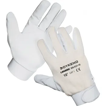 Pracovní rukavice Lanaric jemná kozinka montážní rukavice 100 párů 08