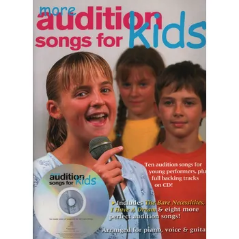 Audition Songs: More Songs for Kids + CD / 10 známých písniček pro dětské zpěváky
