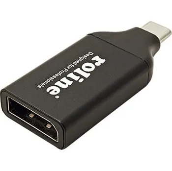 Datové redukce ROLINE Adaptér USB C(M) - DP(F), DP v1.2, 4K@60Hz - 12.03.3227