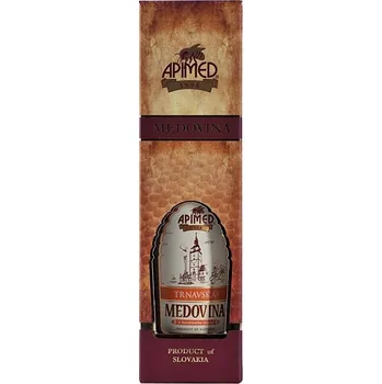 Medovina Apimed - Trnavská medovina - z květového medu v DELUX dárkové krabičce 13,5%
