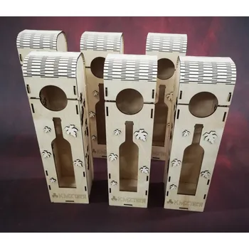 Box na víno - zdobený