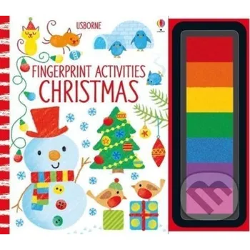 Cizojazyčná kniha Fingerprint Activities Christmas - Fiona Watt [AJ] (2017, kroužková) 