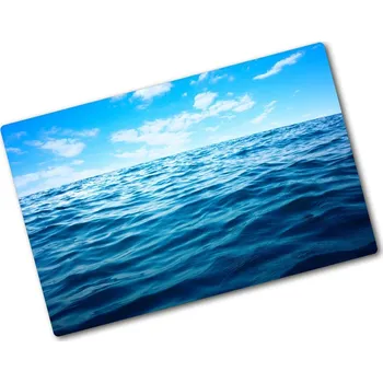 Kuchyňské prkénko Kuchyňská deska velká skleněná Mořská voda