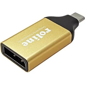 Datové redukce ROLINE GOLD Adaptér USB C(M) - DP(F), DP v1.2, 4K@60Hz - 12.03.3232