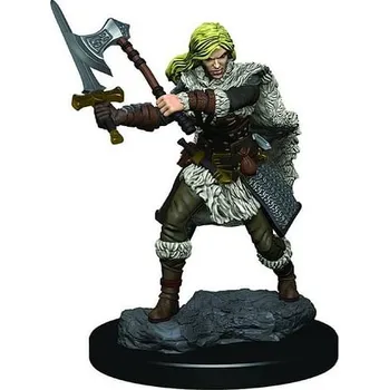Desková hra WizKids D&D Miniatures: Icons of the Realms - Human Female Barbarian