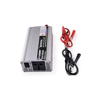 Měnič napětí MĚNIČ NAPĚTÍ TBE 2000W (Měnič 12/220V Výkon 1500W USB port Ochrana přepěťová, slabá baterie, tepelná, přetížení, zkrat. Součástí balení jsou kabely pro připojení baterie (délka cca 60cm))