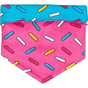 Obleček pro psa Oboustranný šátek Pawsome gang "Donut" Velikost: S