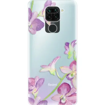 Pouzdro na mobilní telefon Odolné silikonové pouzdro iSaprio - Purple Orchid - Xiaomi Redmi Note 9