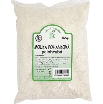 Mouka Zdraví z přírody Pohanková polohrubá 500 g