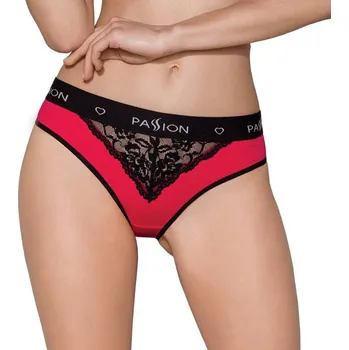 Kalhotky Passion PS001 Panties Red-Black Velikost L