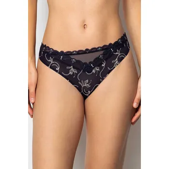 Souprava dámského spodního prádla Tanga LISE CHARMEL (ACG0063-21), Velikost XS, Barva tmavě modrá