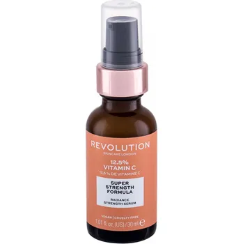 Pleťové sérum Makeup Revolution Skincare Vitamin C 12,5 % regenerační pleťové sérum Super Radiance 30 ml