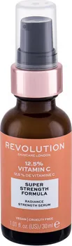 Pleťové sérum Makeup Revolution Skincare Vitamin C 12,5 % regenerační pleťové sérum Super Radiance 30 ml