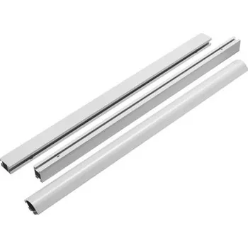 Vana Kolo Uni 2 - Sada profilů pro rohovou instalaci z panelů, bílá SU00016