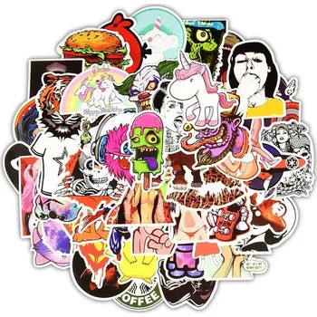 samolepka Samolepky - různé druhy (100&nbsp;ks)