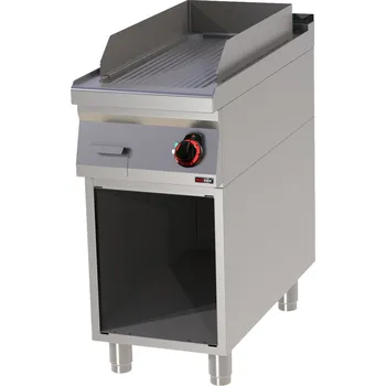 Kuchyňský gril Deska grilovací elektrická FTR 90/40 E rýhovaná REDFOX