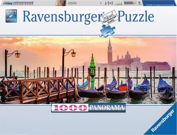 Puzzle Ravensburger Gondola v Benátkách 1000 dílků
