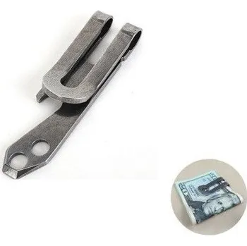 Spona na peníze Spona na peníze nerezová 3 v 1 šroubovák, otvírák