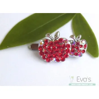 Ozdoba do vlasů Ozdoba do vlasů jablíčka růžová