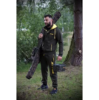 Rybářské oblečení JetFish Mikina Jet Fish zip Velikost: XL