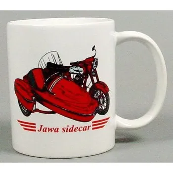 retro hrnek, Jawa sidecar