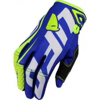 Moto rukavice UFO rukavice na motokros a MTB modré