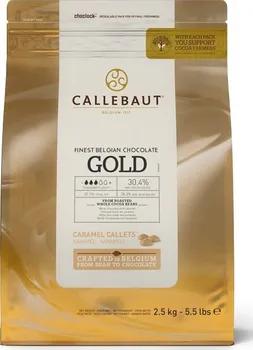 Čokoláda Callebaut Gold Callebaut 30,4 % 2,5 kg